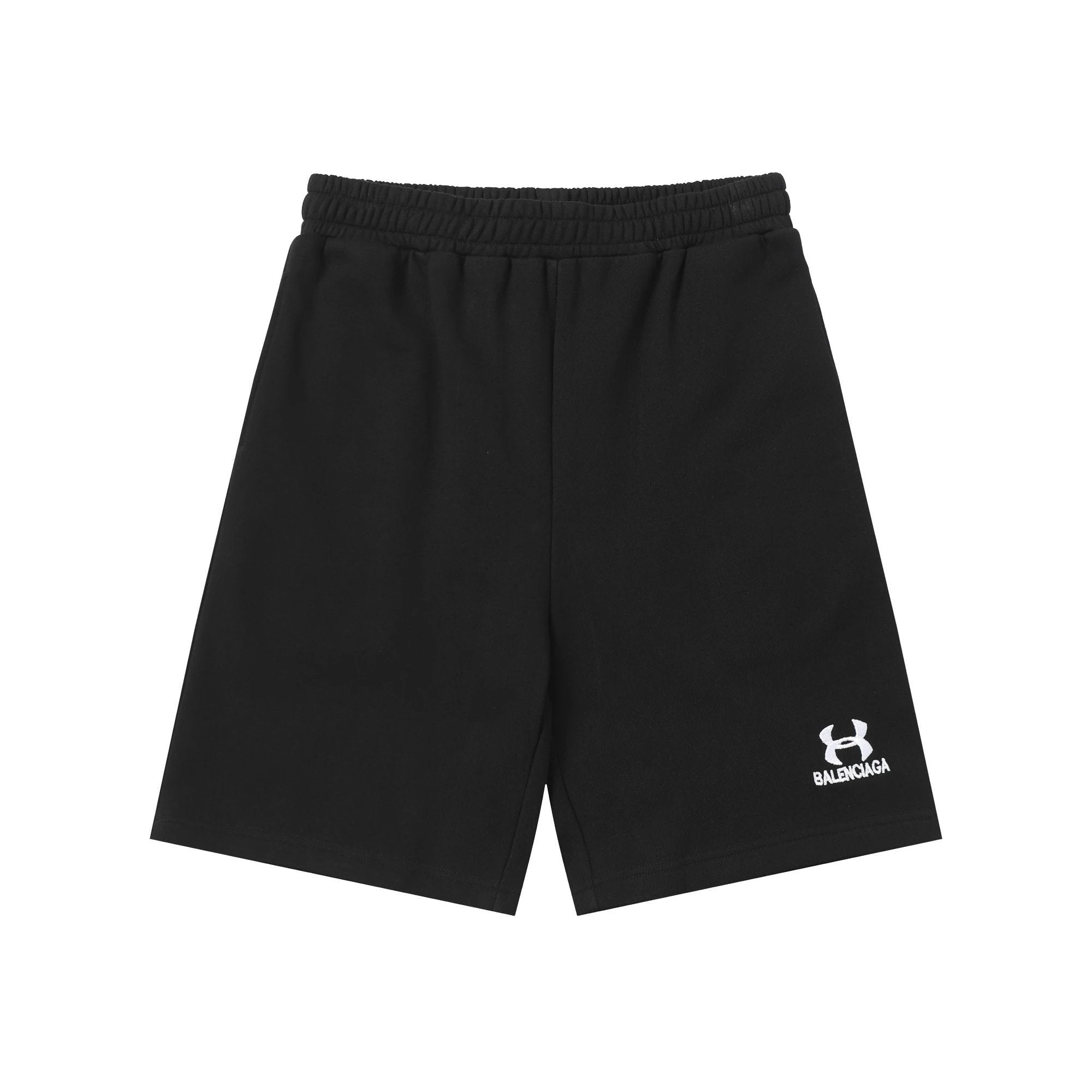 Balenciaga Shorts Front Letter Pattern Embroidery logo Five-point Shorts25ss New Drawstring Casual Summer Pants5Two-in-One Casual Sweatpants for Men and Women, Pure Cotton Joggers