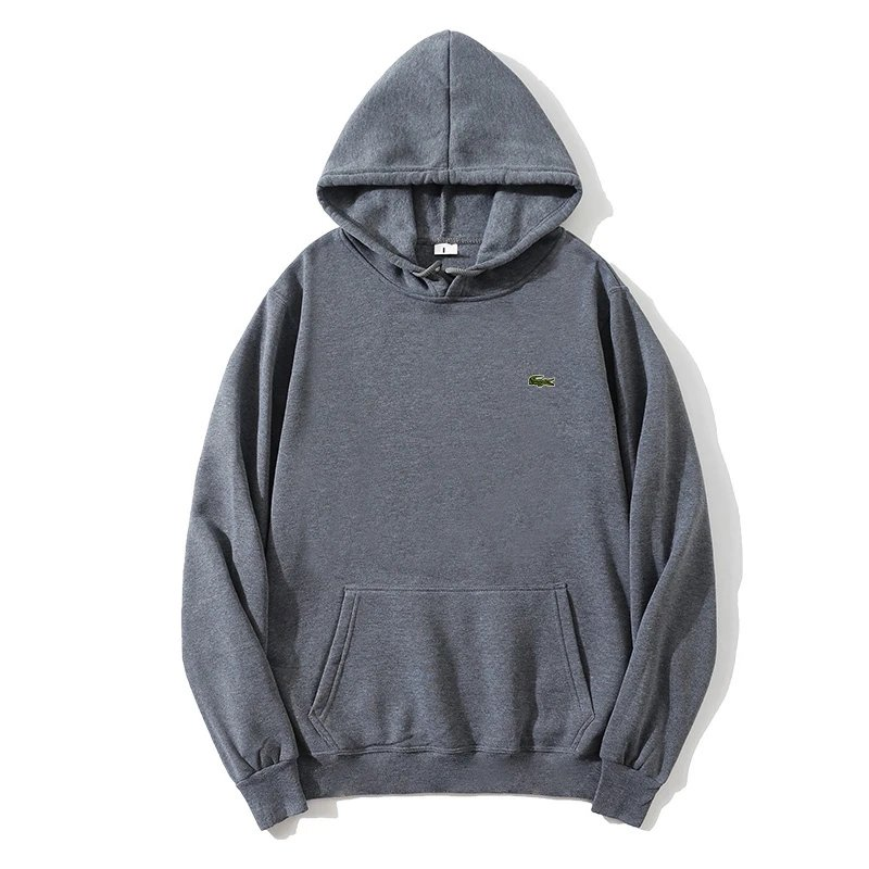 Lacoste Hoodie Autumn and Winter Leisure Fashion Hooded Sweatshirt(P-0049)