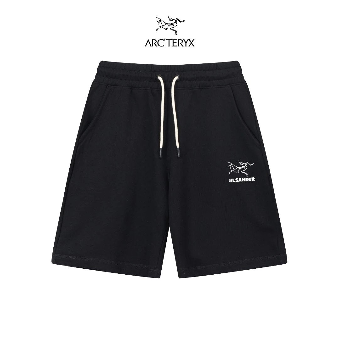 Arc'teryx Shorts Letter Printing logo Five-point Shorts25ss New Drawstring Casual Summer Pants5Two-in-One Casual Sweatpants for Men and Women, Pure Cotton Joggers