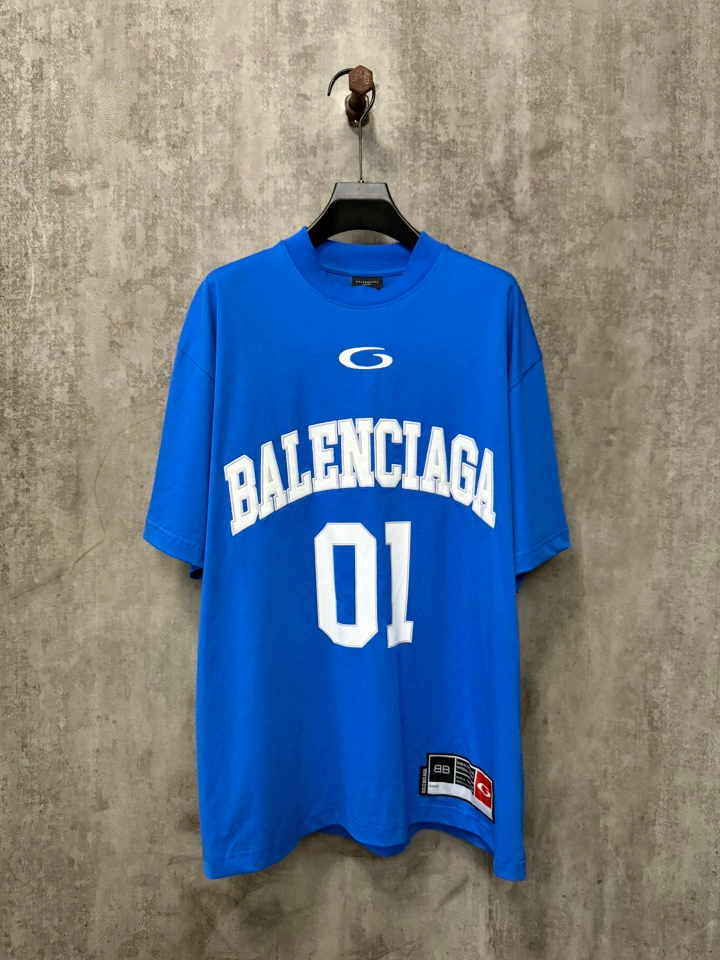 Balenciaga T-shirt 25ss Basketball Series01No. T Short Sleeve T-Shirt Unisex os Loose Fit Versatile Casual