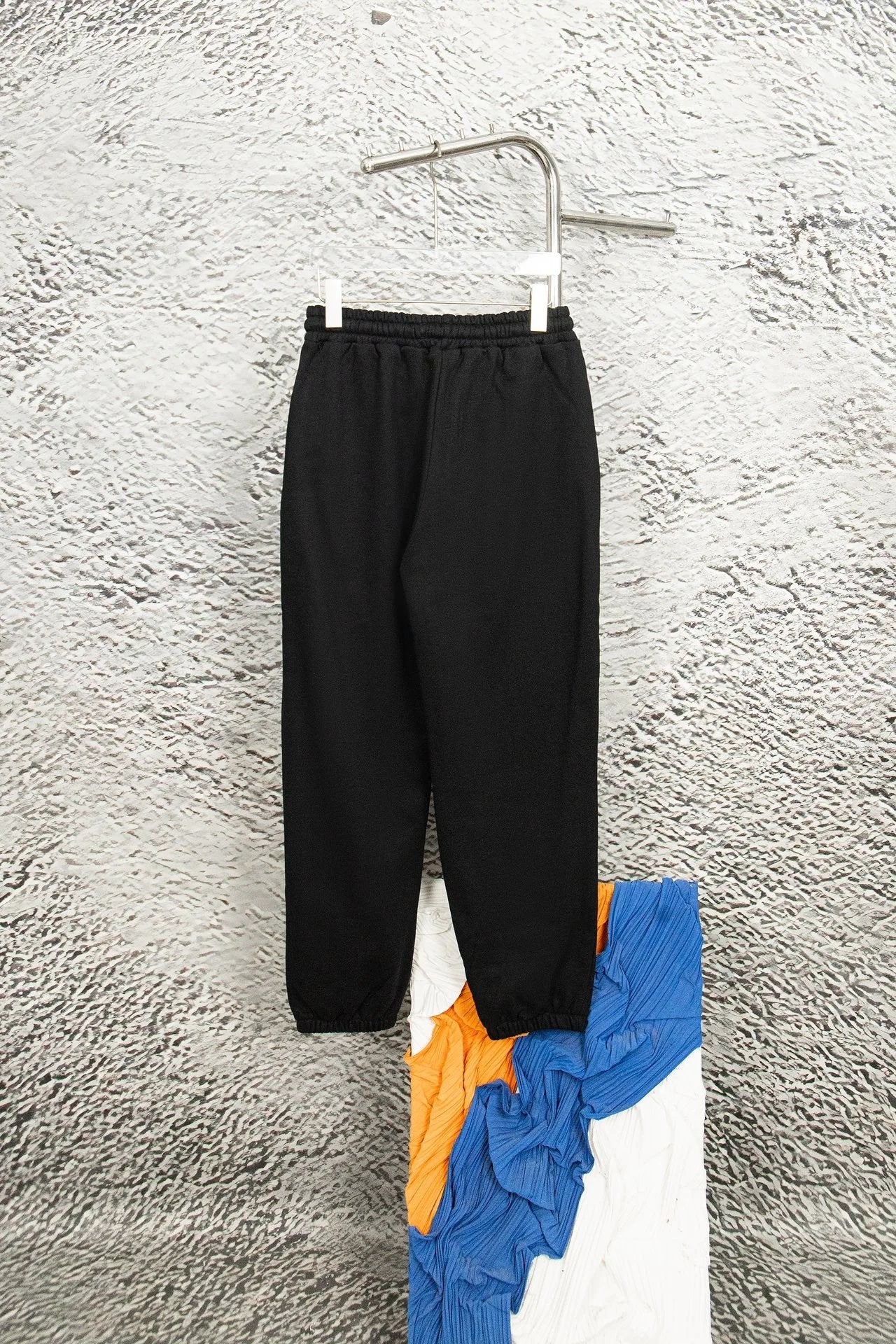 Celine Sweatpants Webbing Letters log Drawstring Jogger Sweatpants for Men and Women, Autumn and Winter Loose Fit, High Waist, Solid Color, Plus Size, Casual Pants