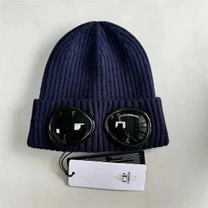 CP Company Hat New Rib CP Hat Glasses Autumn and Winter Knitted Hat Men and Women Outdoor Keep Warm Couple WINTER Eye Protection Warm