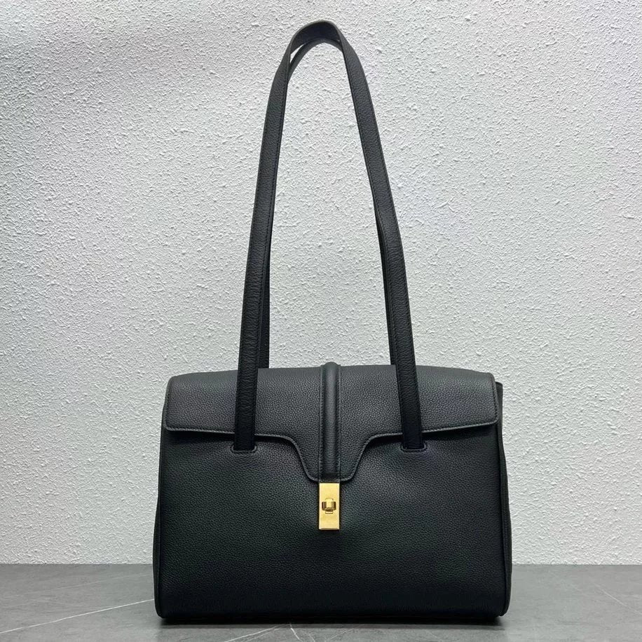 Celine women's bag Top version 【Level Surrogate Shopping】SOFT16Medium32cm Large Size38cm Large Shopping Bag Computer Bag Office Intellectual Handbag Shopping Bag Commuter Bag Tote Tote Bag Selene Women's Bag