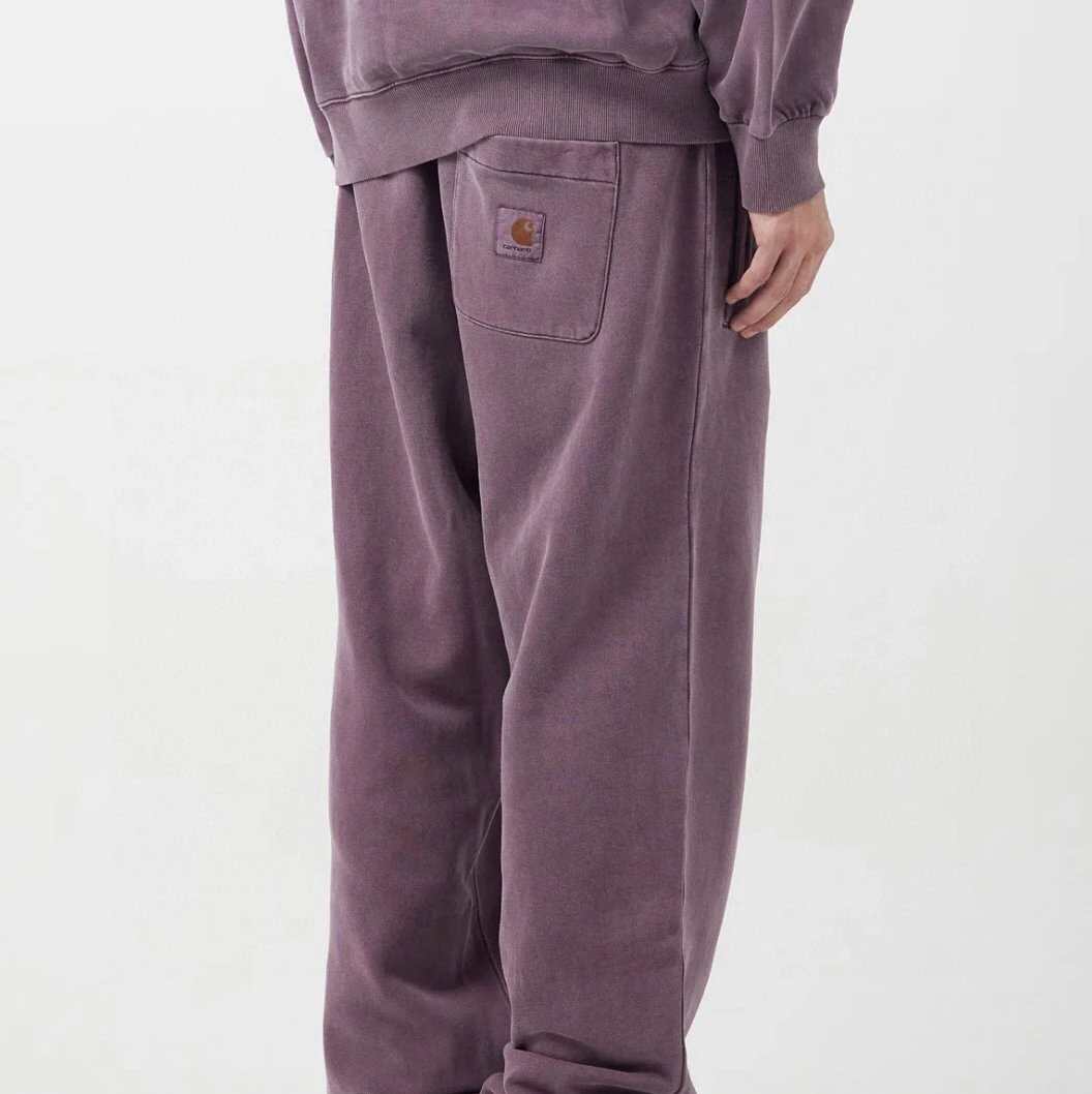 Carhartt Sweatpants Overalls Top Version Old Counter Same Style Cotton Sweat Pants Same Style for Men and Women Loose Fashion Brand2024Versatile Casual Pants Sports Trousers
