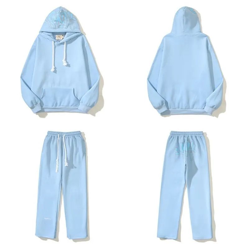 Syna World Hoodie Drill Fashionset-007Fashion Brand Fashion Sweater Suit Sweatpants