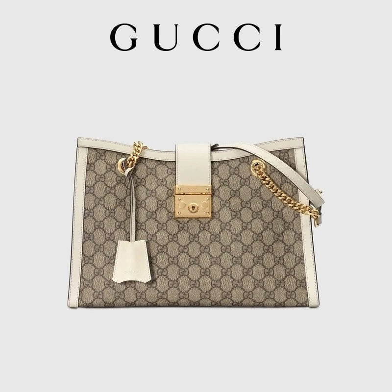 Gucci Bag Padlock Series Medium Women's Backpack Handbag Shoulder Bag