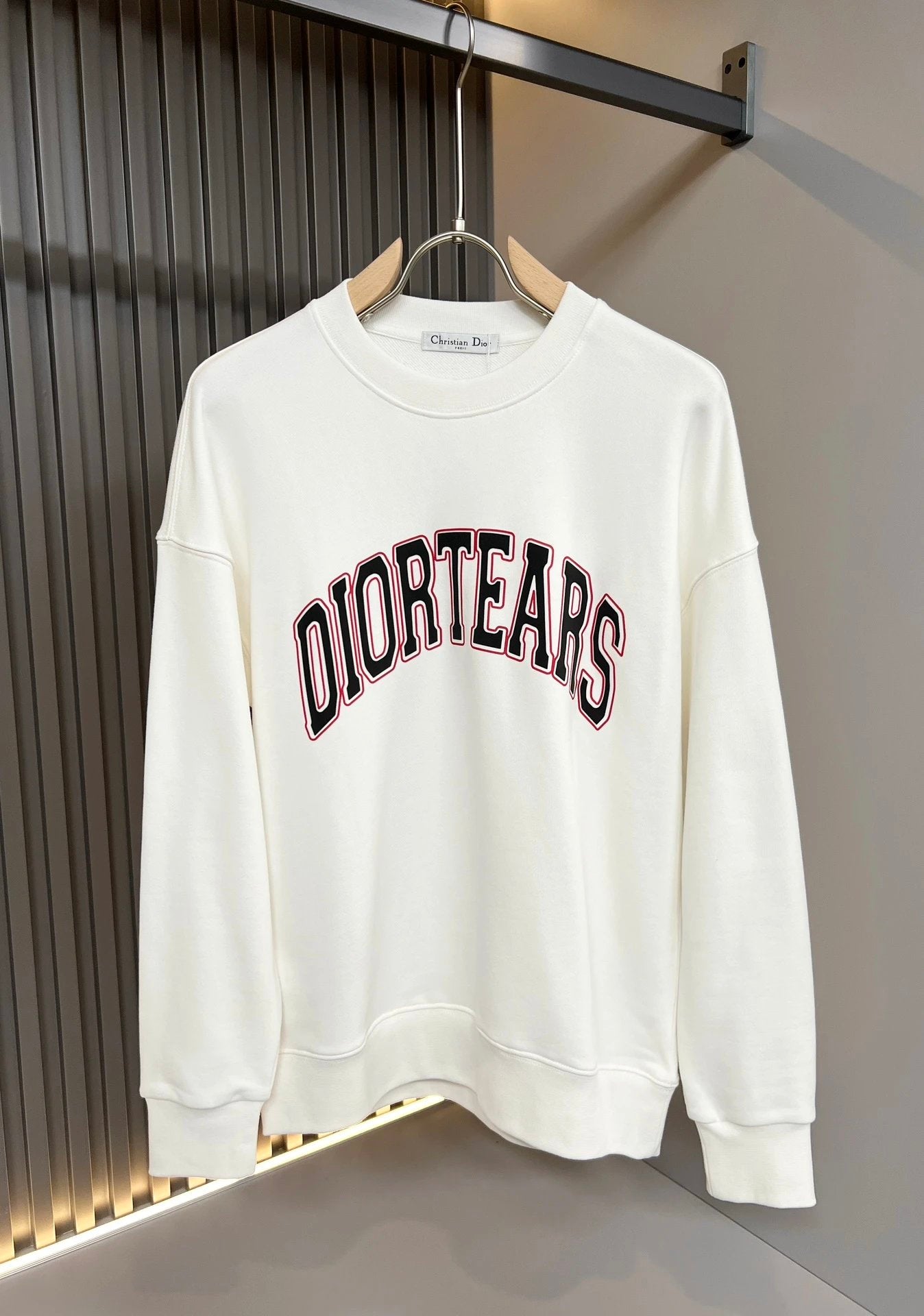 Dior Hoodie Classic Letters logo Printed crew neck sweatshirt420Gram Cotton Terry Pullover Leisure Loose All-Match Sports Coat os Unisex Inner Layer Design24ss Autumn and Winter New Products