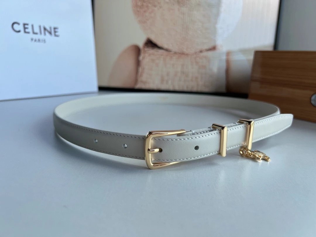 Celine Belt Top version Goods Belt Belt Female Arc De Triomphe Belt Arc De Triomphe Belt Black Retro Hair Style Belt Bright Gold Head Belt Belt Double-Sided Belt Women's Belt Women's Belt Belt Women's Belt1.8Belt Women's Belt Belt