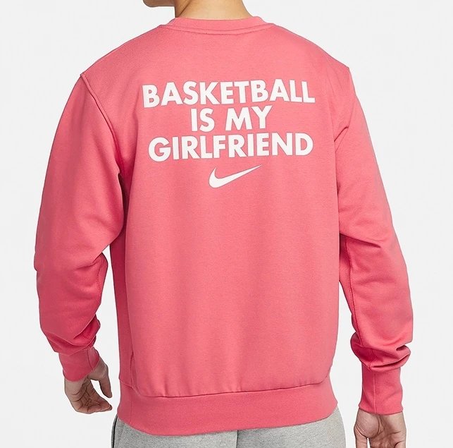 Nike Men and Women2024Spring Dragon Year Limited Crew Neck Pullover Sweatshirt Sports Leisure Knitted Terry Long Sleeve