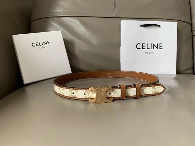 Celine Belt Top version Goods Belt Belt Female Arc De Triomphe Belt Arc De Triomphe Belt Black Retro Hair Style Belt Bright Gold Head Belt Belt Double-Sided Belt Women's Belt Women's Belt Belt Women's Belt2.5Belt Women's Belt Belt