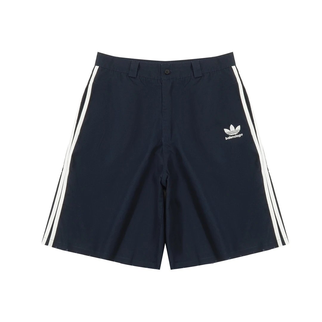 Balenciaga Shorts 25ss New Drawstring Casual Pants for Men and Women, Summer Style5Two-in-One Casual Sweatpants Pure Cotton Joggers