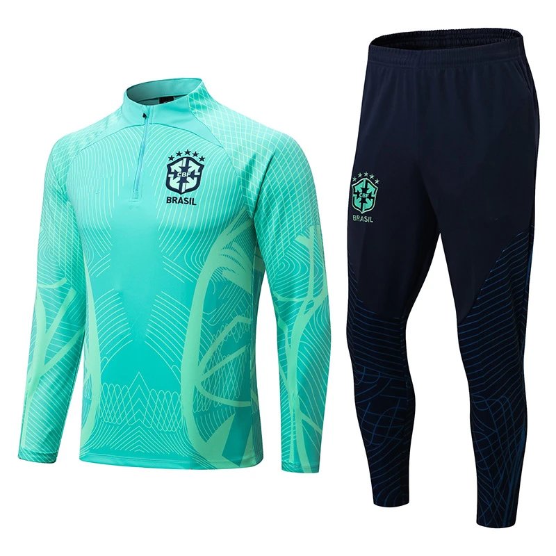 Jersey European and American National Team Football Suit Training Wear High Quality Suit-6101