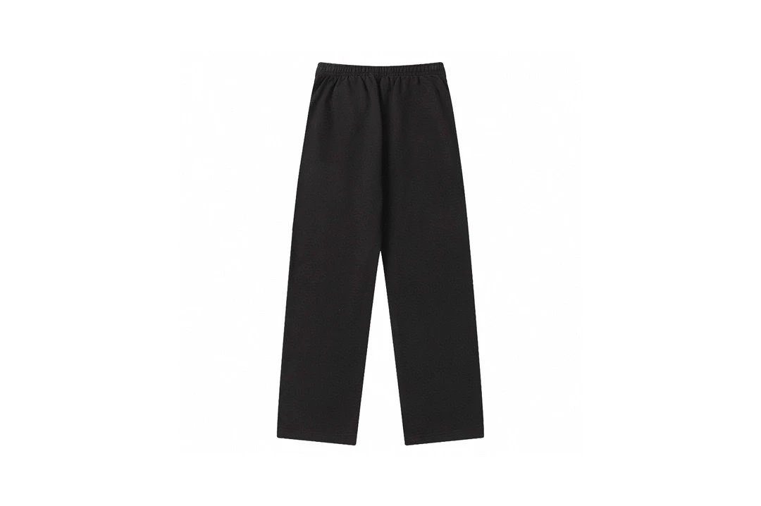 Balenciaga Sweatpants 3D Lock Stitch Embroidery logo Straight Leg Sweatpants Sports Pants Autumn Unisex Long Pants Drawstring Winter Loose Plus Size Casual Pants High Waist Color Block