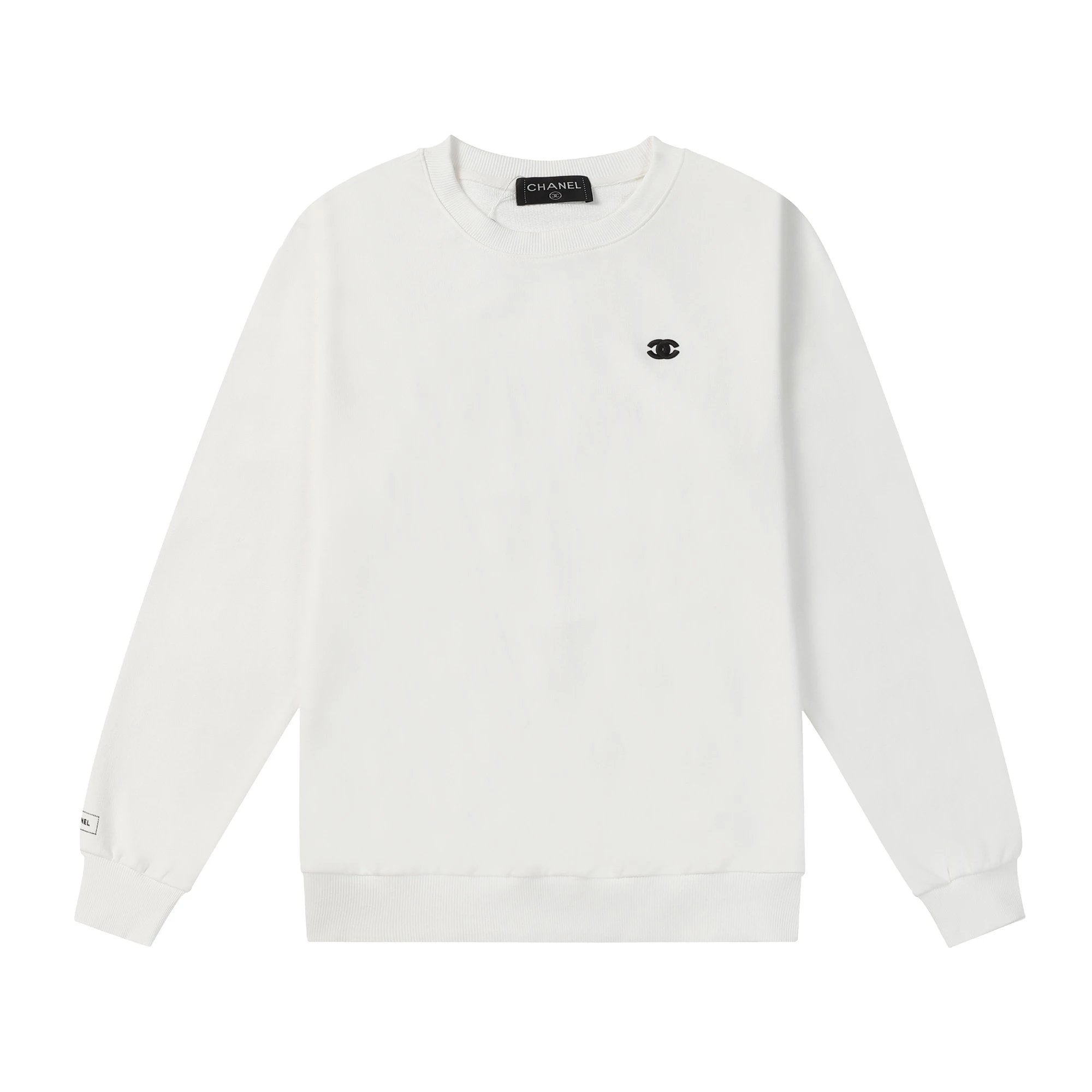 Chanel Hoodie New Embroidered Small Icon round Neck Sweater,Simple and Stylish,Fresh and Elegant。High-End Woven Sweater Fabric400Original Fabric
Photo Album All Style Details Big Goods Real Shot
Color:Black、White
Size:XS.S.M.L