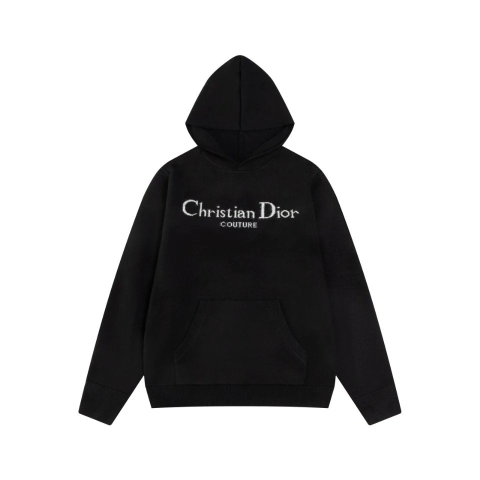 Dior Hoodie Logo Hoodie Sweatshirt Jacket Top Unisex Sports Casual OS Loose fit versatile style