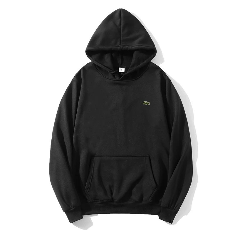 Lacoste Hoodie Autumn and Winter Leisure Fashion Hooded Sweatshirt(P-0049)