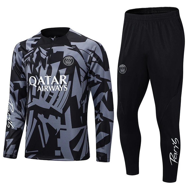 Jersey Chelsea International Mi Atletico Madrid Training Wear Soccer Uniform Long Sleeve Main Suit Half Zipper Jersey