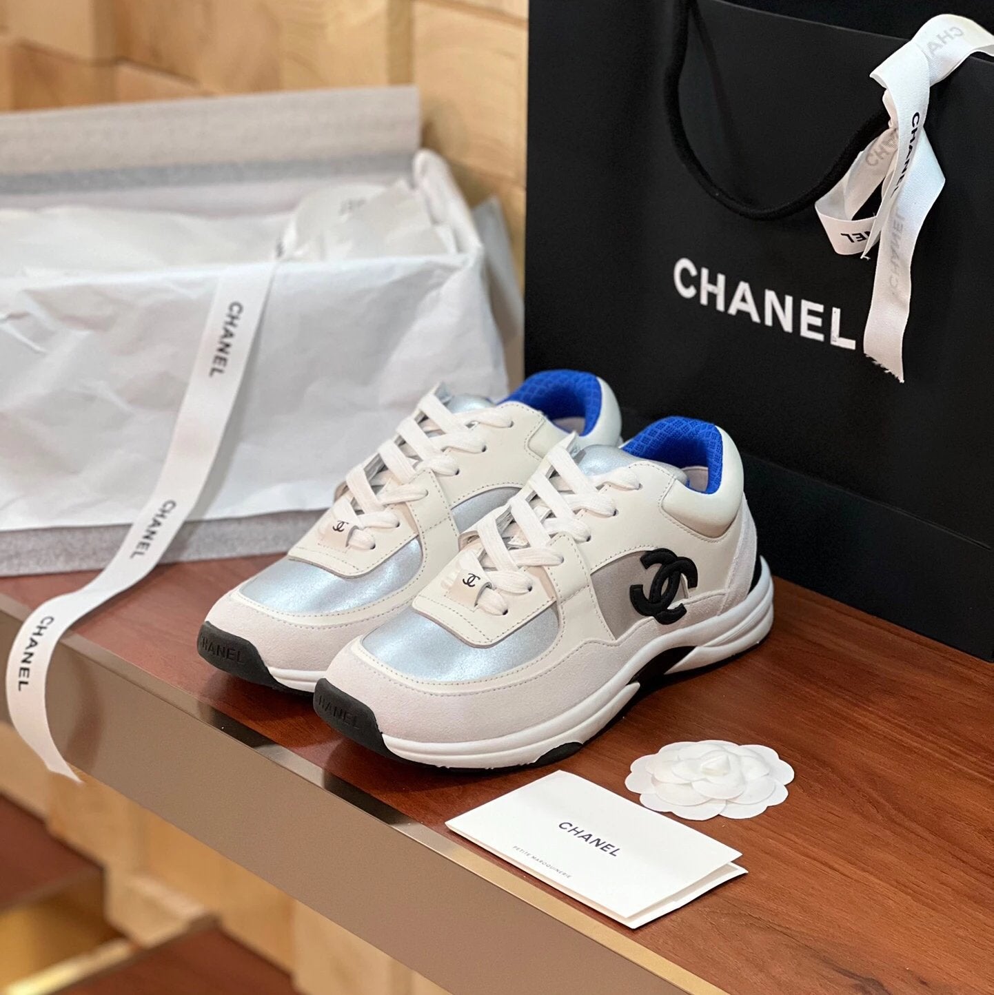 Chanel Shoes ♡Early Spring Series Casual Shoes Classic Rhombus Sneaker Board Shoes Popular Global Versatile Shoe Original Retro Foreign Orders Exquisite Handmade High Quality
▲Vamp Imported Original Cow Suede Leather➕Foam lining➕Three-Dimensional Floating