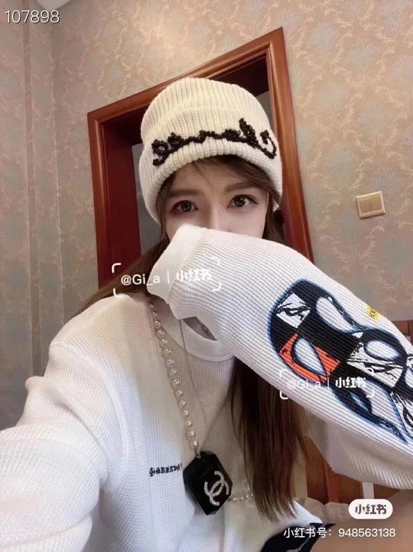 Chanel Hat Official Website Classic,70%Wool,30%Rabbit Fur Knitted Hat!,Thickened and Warmer,Fashion and Popular Texture First-Class