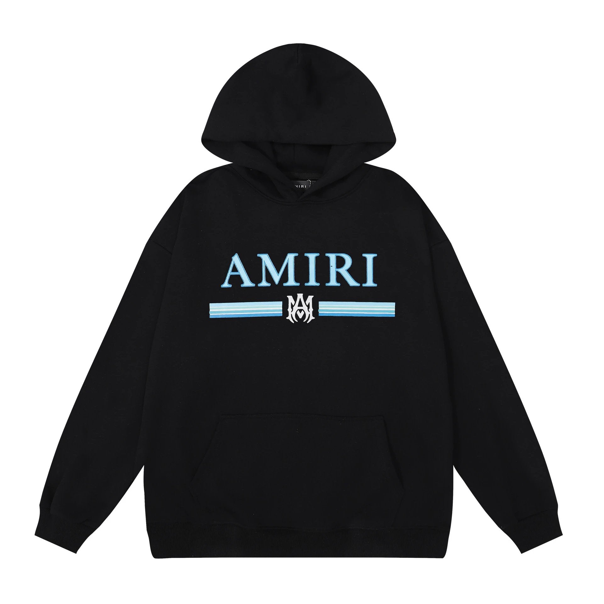 Amiri Hoodie 2024Autumn and Winter New OW Logo Badge Letter Print Pattern Hooded Sweater for Men and Women