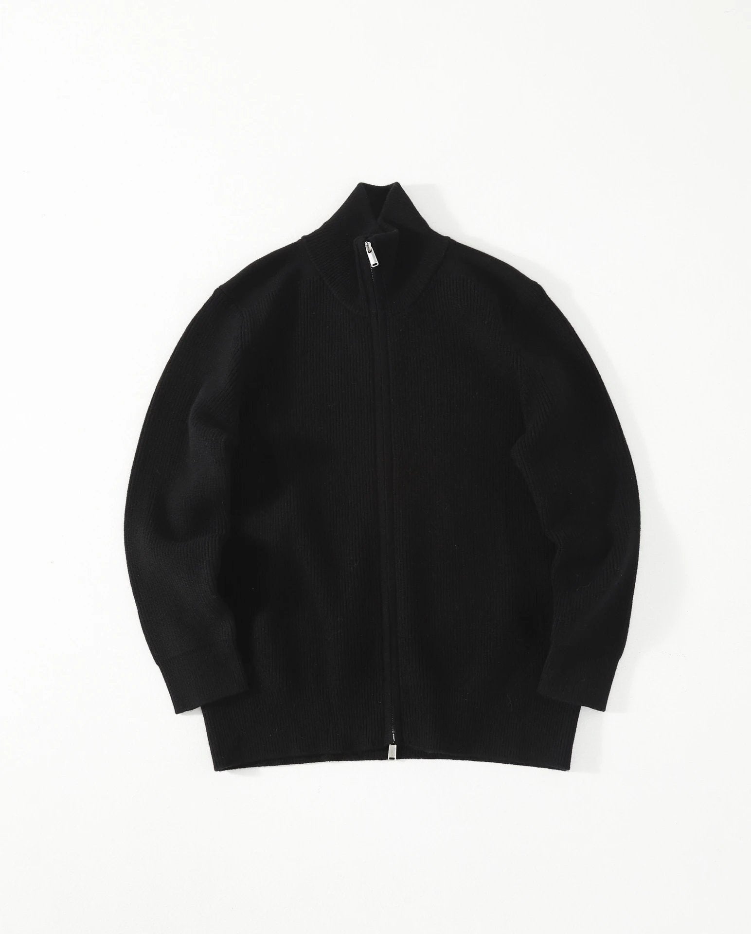 Maison Margiela Sweater Zipper Sweater Coat Unisex Outerwear Long Sleeve Soft Lazy Style OS Loose Fit Thickened Jacket for Versatile Casual Wear