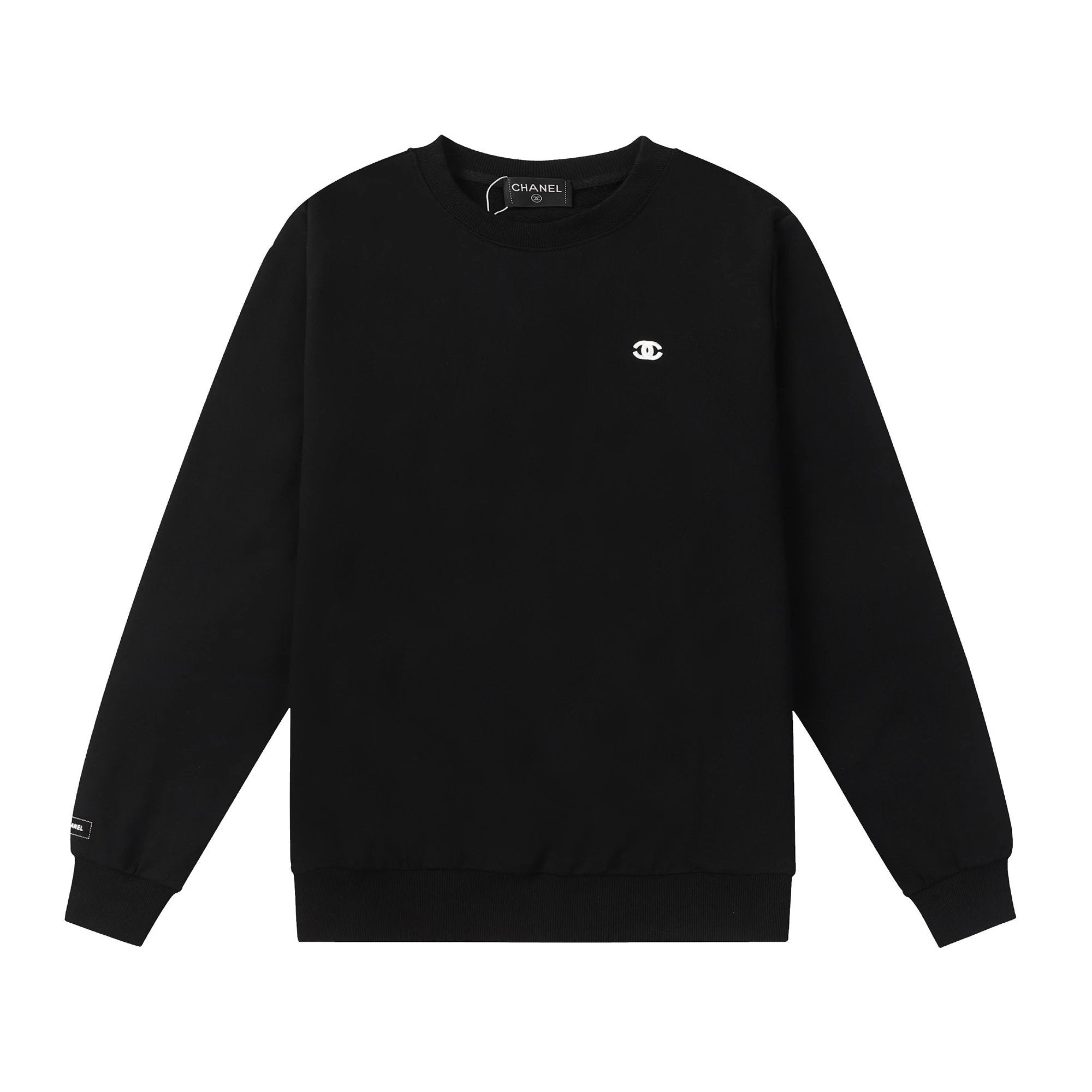 Chanel Hoodie New Embroidered Small Icon round Neck Sweater,Simple and Stylish,Fresh and Elegant。High-End Woven Sweater Fabric400Original Fabric
Photo Album All Style Details Big Goods Real Shot
Color:Black、White
Size:XS.S.M.L