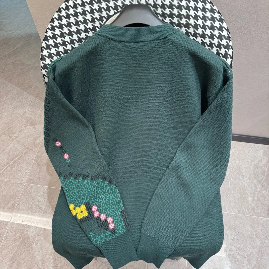Louis Vuitton LV Sweater New Year Series Dragon Year Special Edition Crew Neck Sweater Unisex Couple Style Jacket