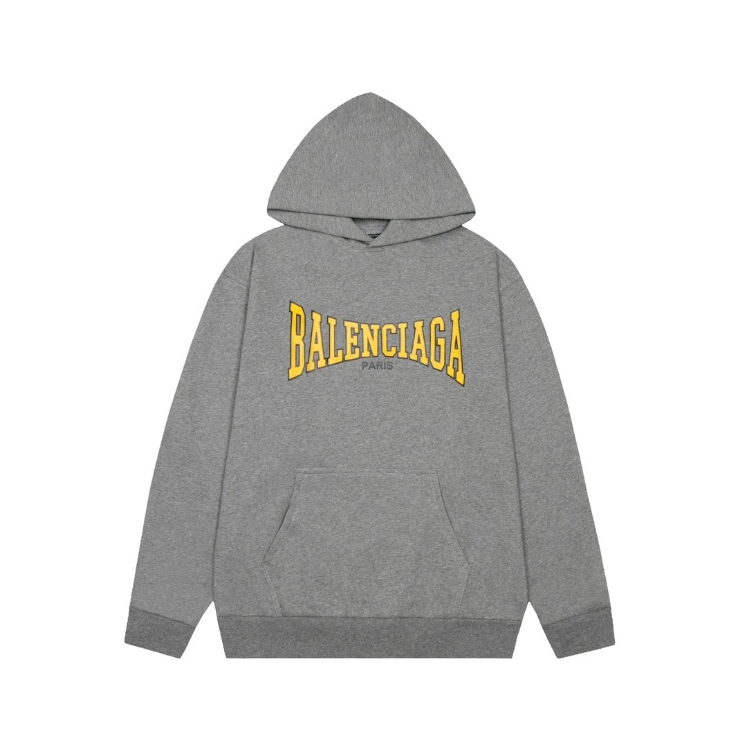 Balenciaga Hoodie boxing Series Burst Print Letter Hoodie Sweatshirt Jacket Unisex Sports Casual OS Loose fit versatile style