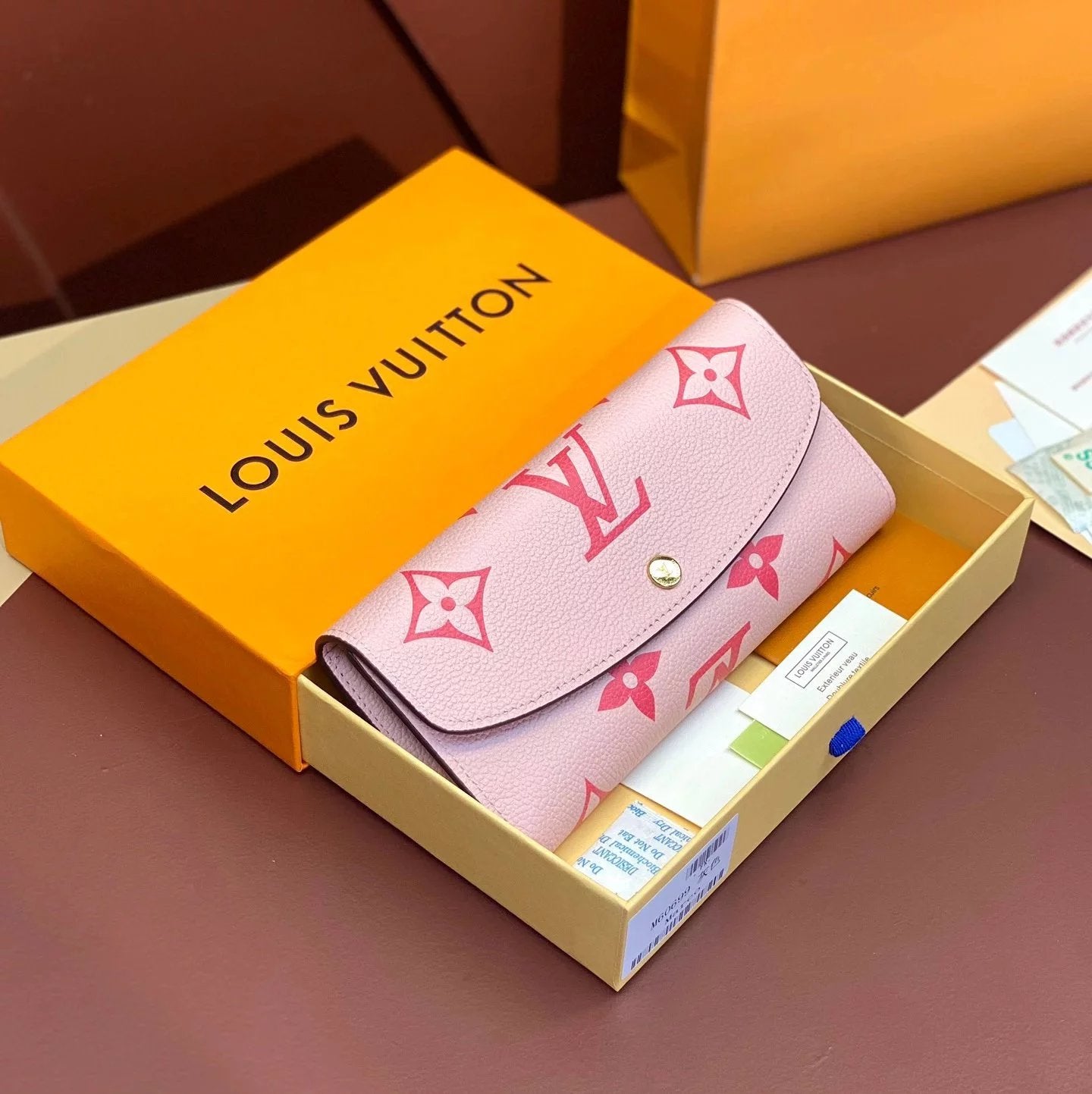 Louis Vuitton LV Wallets/Clutches Top version 【Original Leather】24New Printed Cowhide 70% off Short Style Wallet Short Wallet Small Wallet Flip Long Tri-Fold Wallet Women's Wallet Men's Wallet Multiple Card Slots Wallet Card Holder Handbag M60699M60688