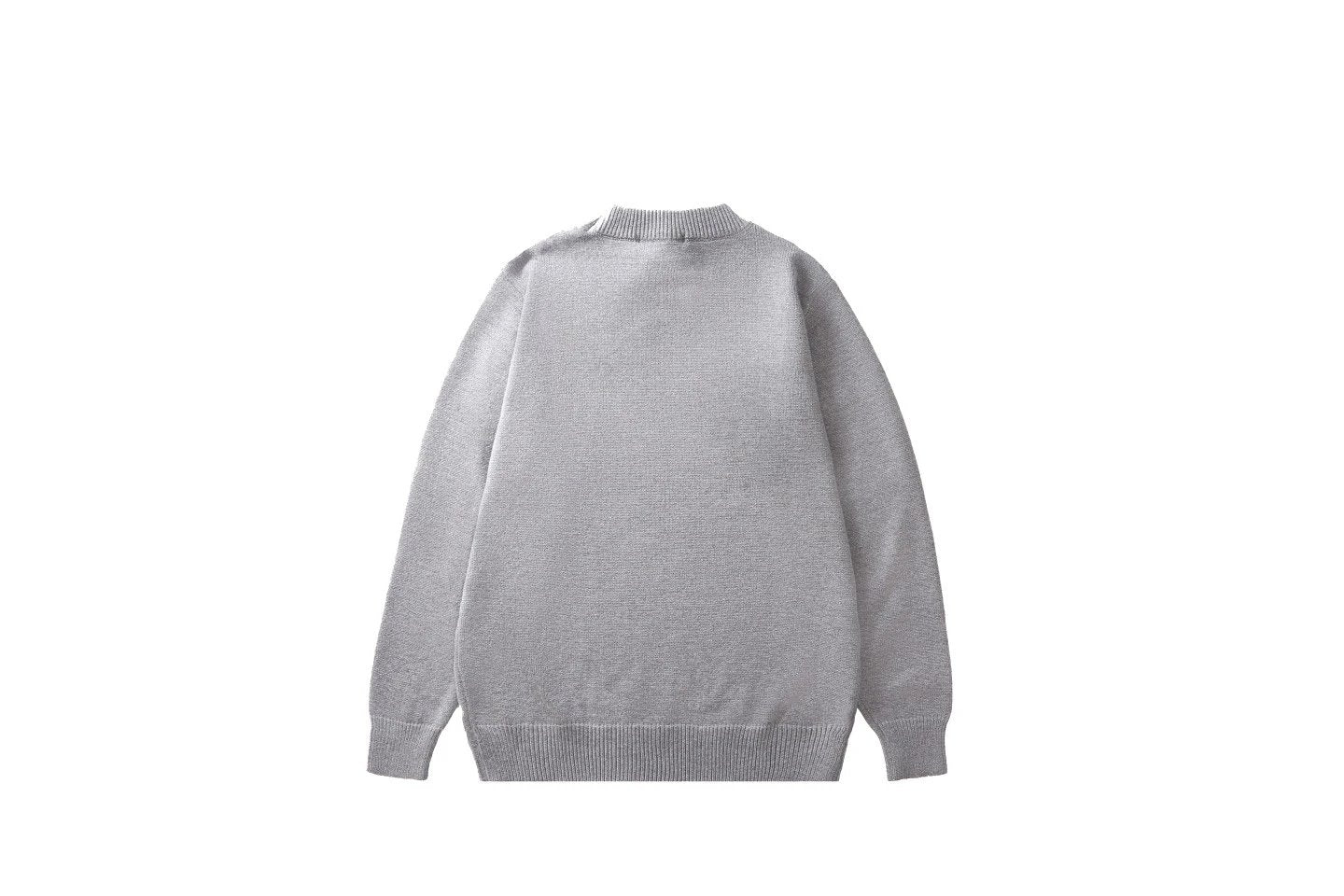 Gucci Sweater Jacquard Knit Sweater Crew Neck Long Sleeve Pullover Unisex Thickened Lazy Style OS Loose fit