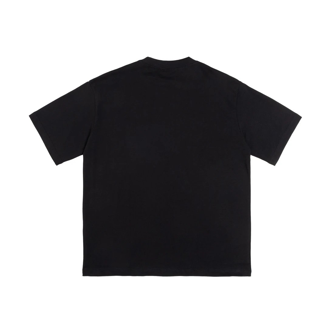 Balenciaga T-shirt Crown English Letter Round Neck Short Sleeve Pure Cotton T T-shirt ins Unisex Simple Summer New Casual Base Shirt T-Shirt