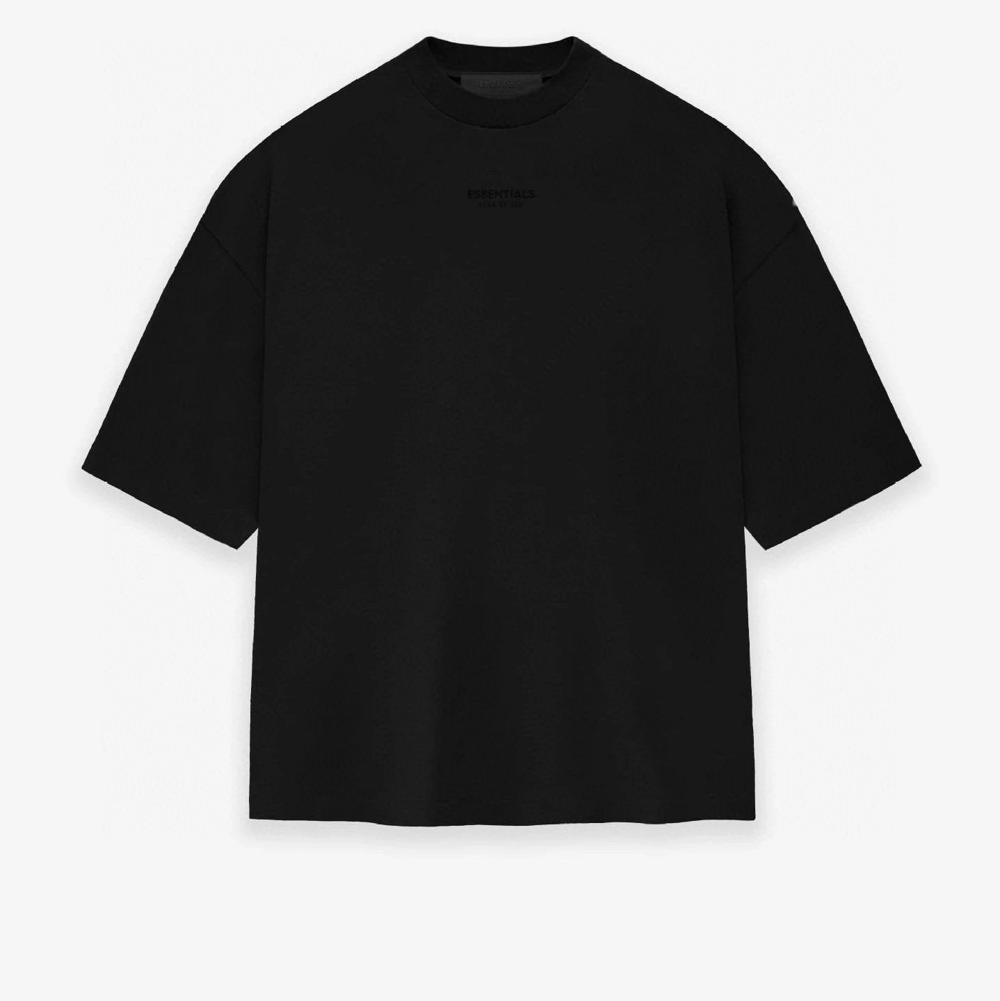 ESSENTIALS T-shirt Top Version Short Sleeve Women23fw Cloud Series American High Street New Short Sleeve T T-shirt Men's Fashion