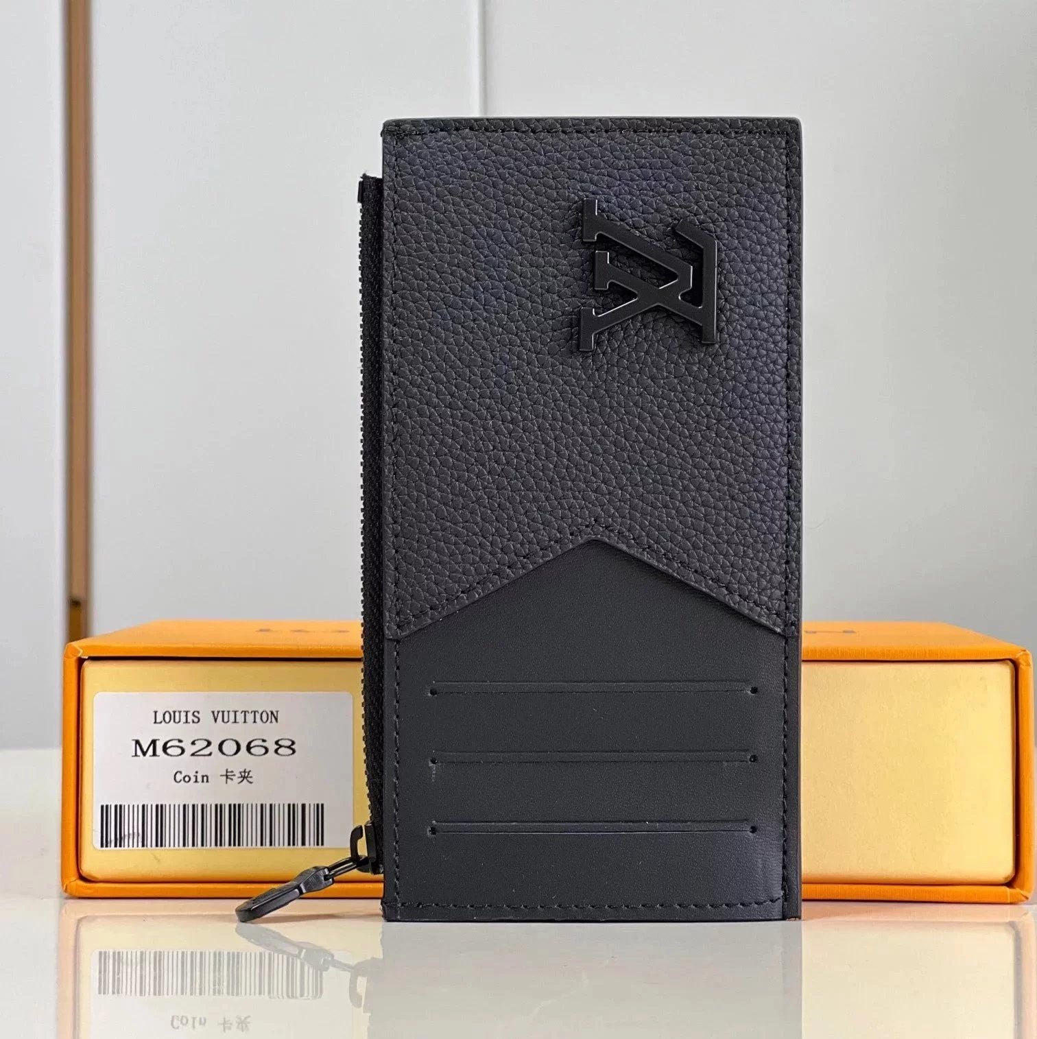Louis Vuitton LV Wallets/Clutches Top version 【Tax-Free Premium Edition】New Men's and Women's Full Cowhide Wallet Long Wallet Men's and Women's Bags Card Holder Card Holder Short Wallet Short Wallet Pocket Clip Clutch Clutch Bag Men's Wallet