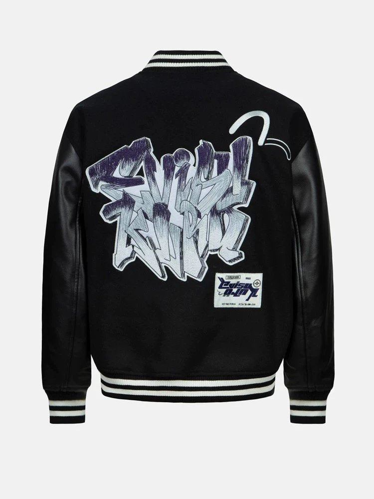 Evisu Jackets Top Version Men's Seagull Embroidery Trend Letter Baseball Uniform Polo Collar Jacket Thickened Jacket