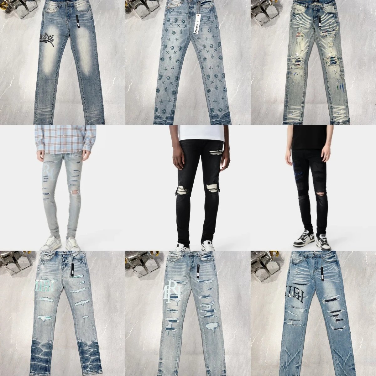 Amiri Jeans Casualall-in-onejeans9267-007(H15)