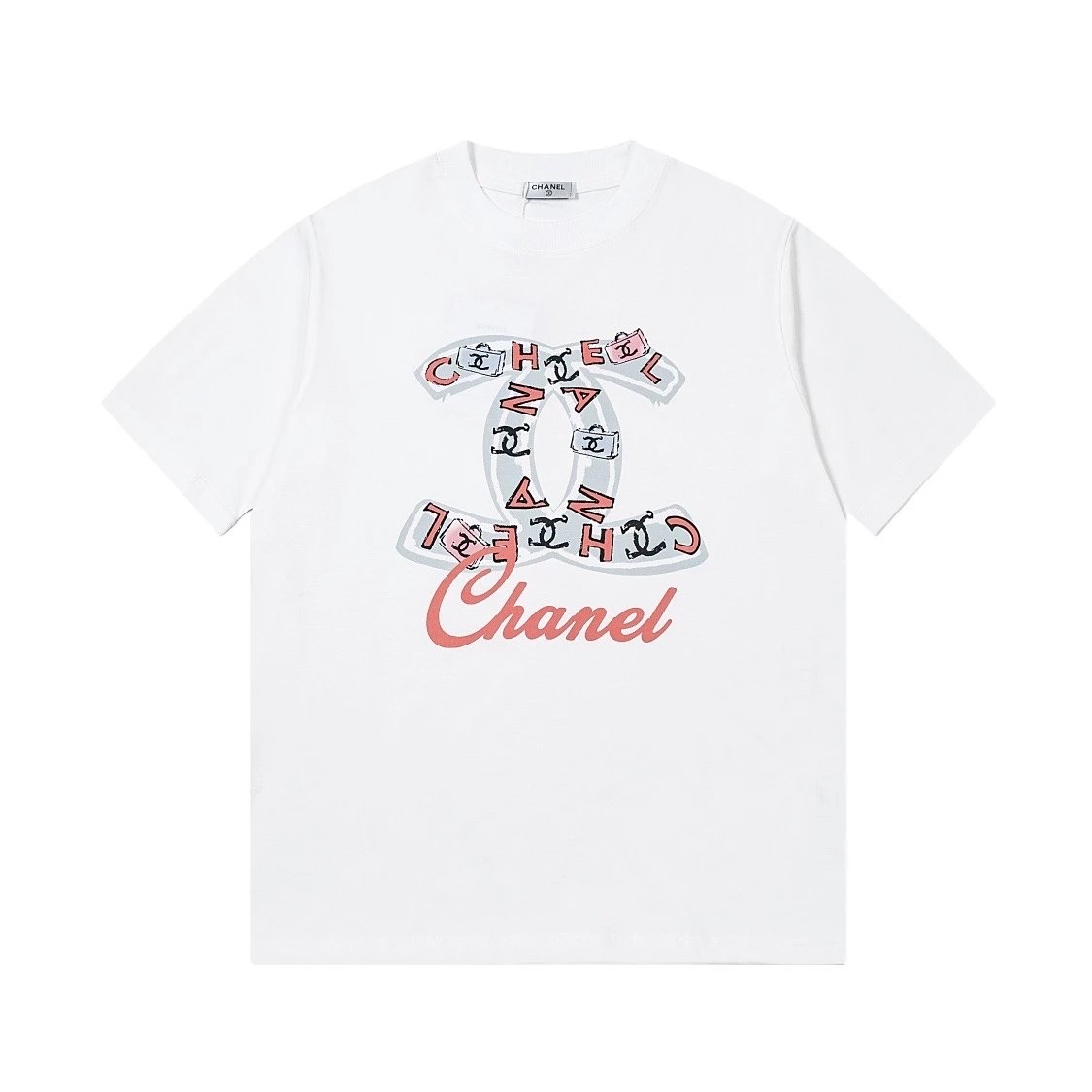 Chanel T-shirt Short Sleeve T T-shirt24ss New Printed round Neck T T-shirt Short Sleeve
Pure Cotton Fabric Washing Water,Soft and Delicate。Exquisite Workmanship,The Thickness Is Moderate, and the Cylinder Is Elegant and Elegant.。Same Style for Men and Wom