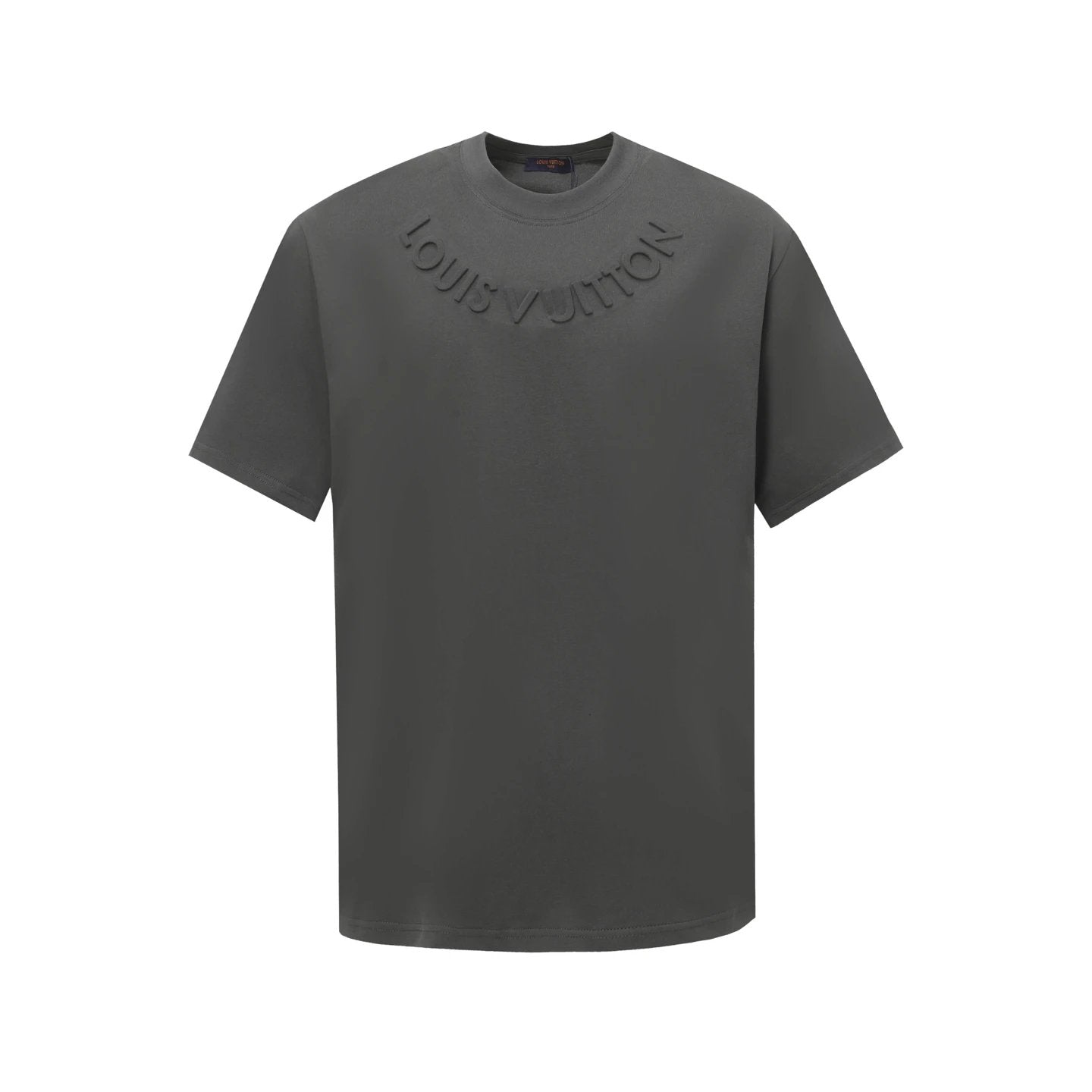 Louis Vuitton LV T-shirt Chest3D Debossed Letters logo round Neck Short Sleeve25ss New pure cotton T Unisex T-Shirt OS Loose Fit Base Shirt Top Half Sleeve T-Shirt