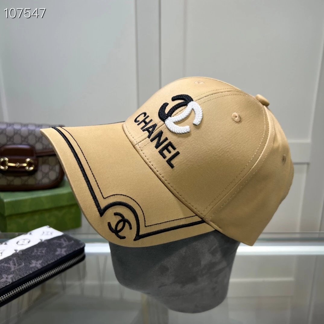 Chanel Hat New Summer Boutique Recommended by Stars,Super Easy to Match Clothes,Fashionable,Excellent Texture,Style Breathable Not Bulkhead