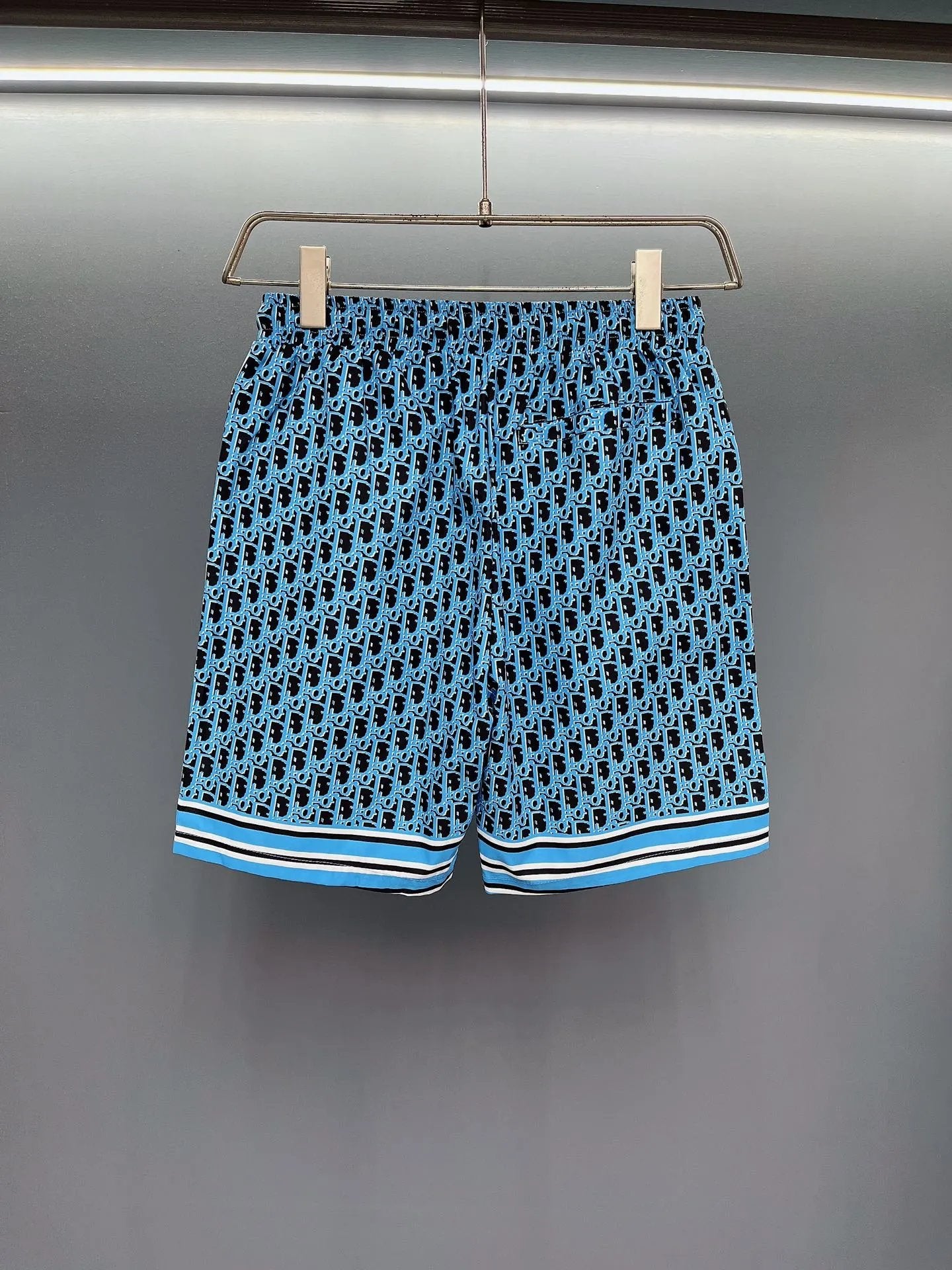 Dior shorts Allover Letter Print logo Beach Shorts25ss New Men's and Women's Five-Point Shorts Same Style os Loose Quick-Dry Casual Trendy Brand Big Shorts5Pants