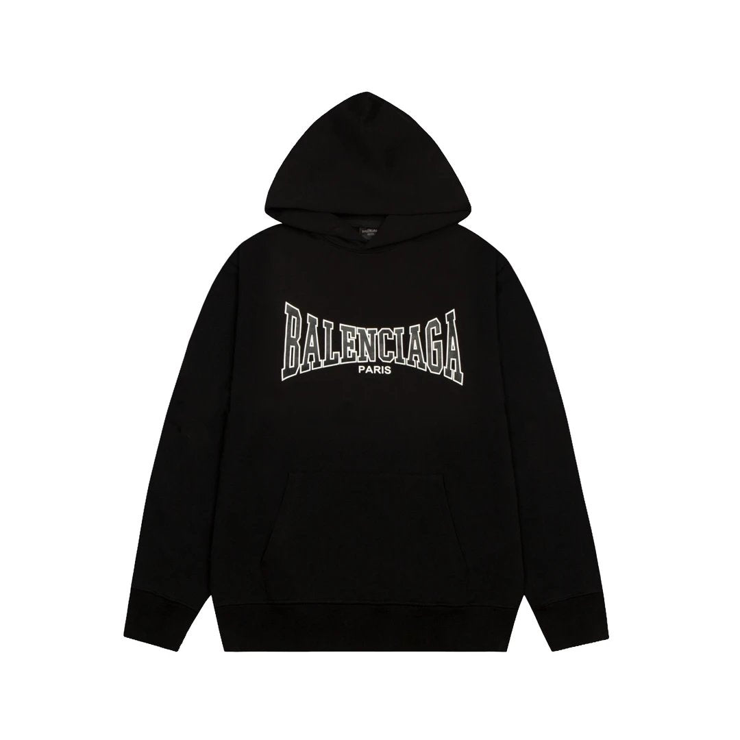 Balenciaga Hoodie boxing Series Burst Print Letter Hoodie Sweatshirt Jacket Unisex Sports Casual OS Loose fit versatile style