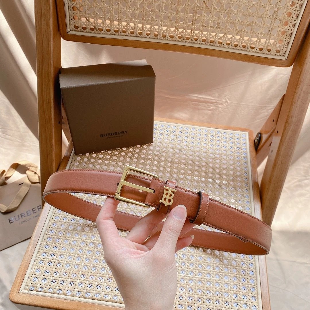Burberry Belt Top version Original Order3.0Belt Men's Women's Universal Smooth Buckle Double-Sided Belt bt Plaid Belt Women's tb Imported Cowhide Pure Original Leather Double-Sided Top Layer Leather b Home Ribbon Skirt Double g Belt g Jiakuqi