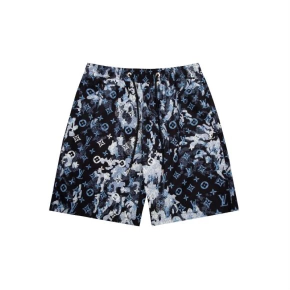 Louis Vuitton LV Shorts Full Coverage Rendering logo Beach Shorts Five-Point Shorts os Loose Quick-Dry Unisex Casual Trendy Brand Big Shorts25ss New Product5Pants