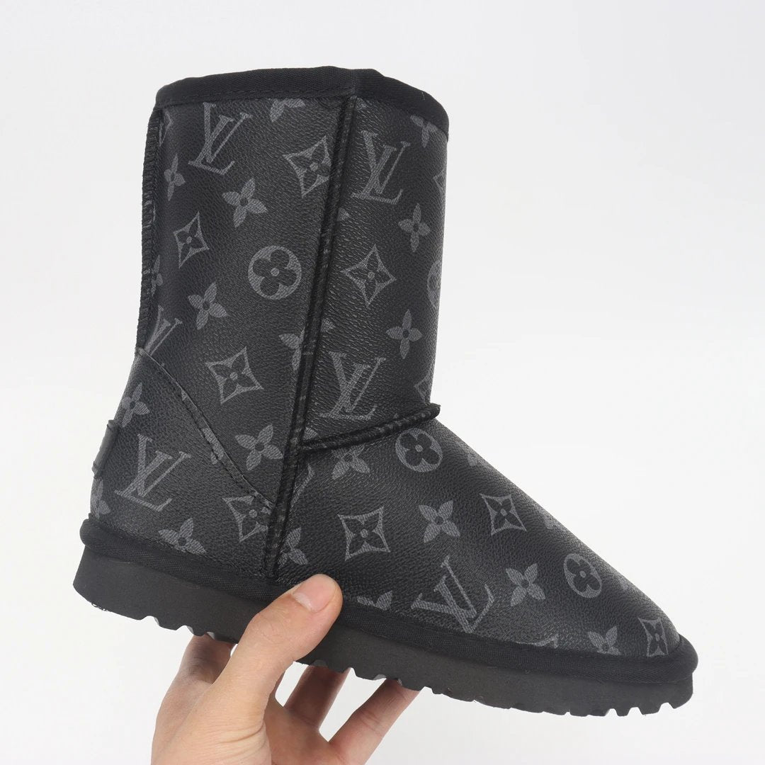 UGG Snow boots Shoes Fashion Classic Ankle Boots Combination Longfeng Fur