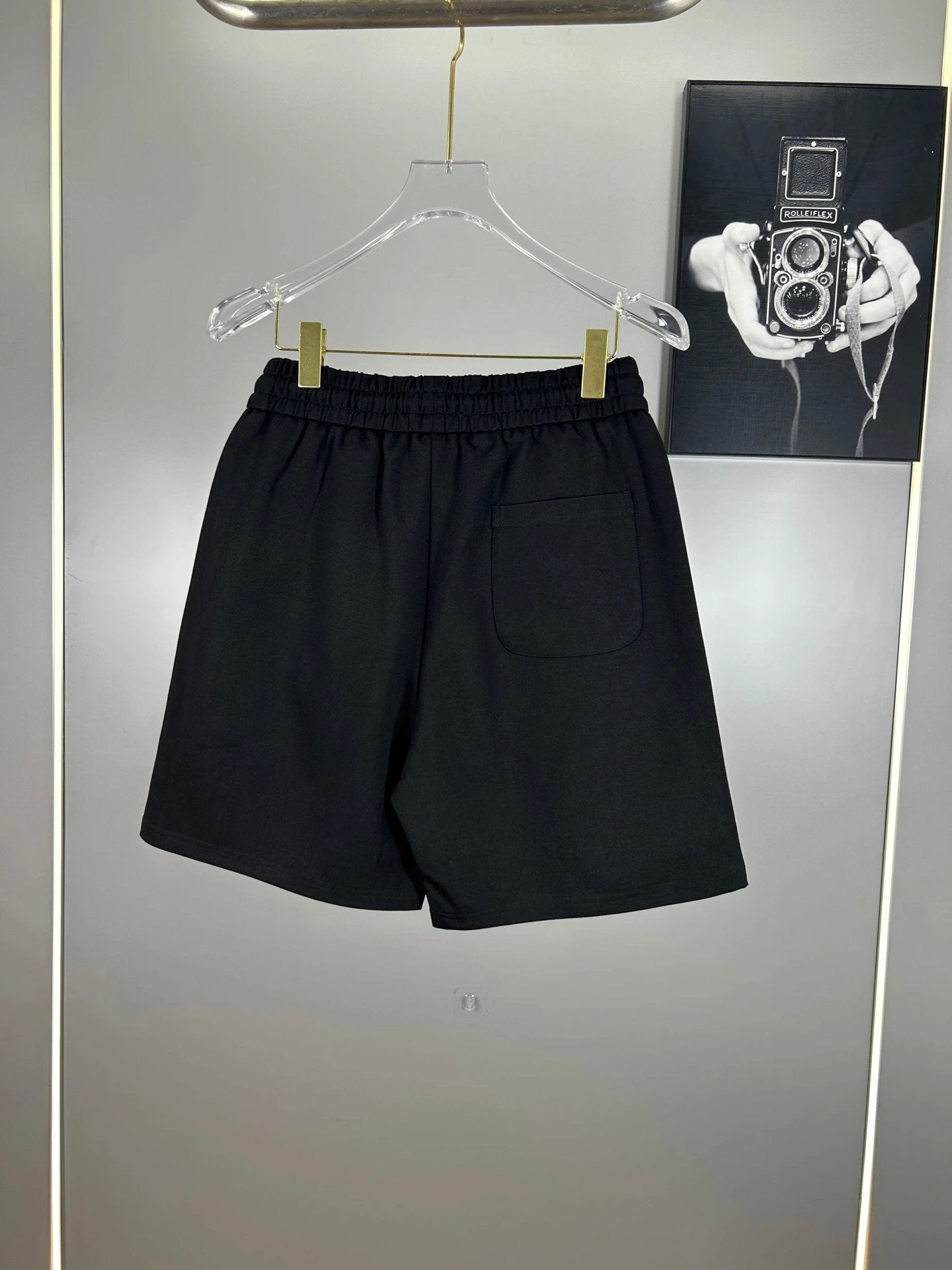 PRADA Shorts Front Letter Pattern Embroidery logo Five-point Shorts25ss New Drawstring Casual5Two-Piece Casual Sweatpants Summer Pants Unisex Pure Cotton Sweatpants