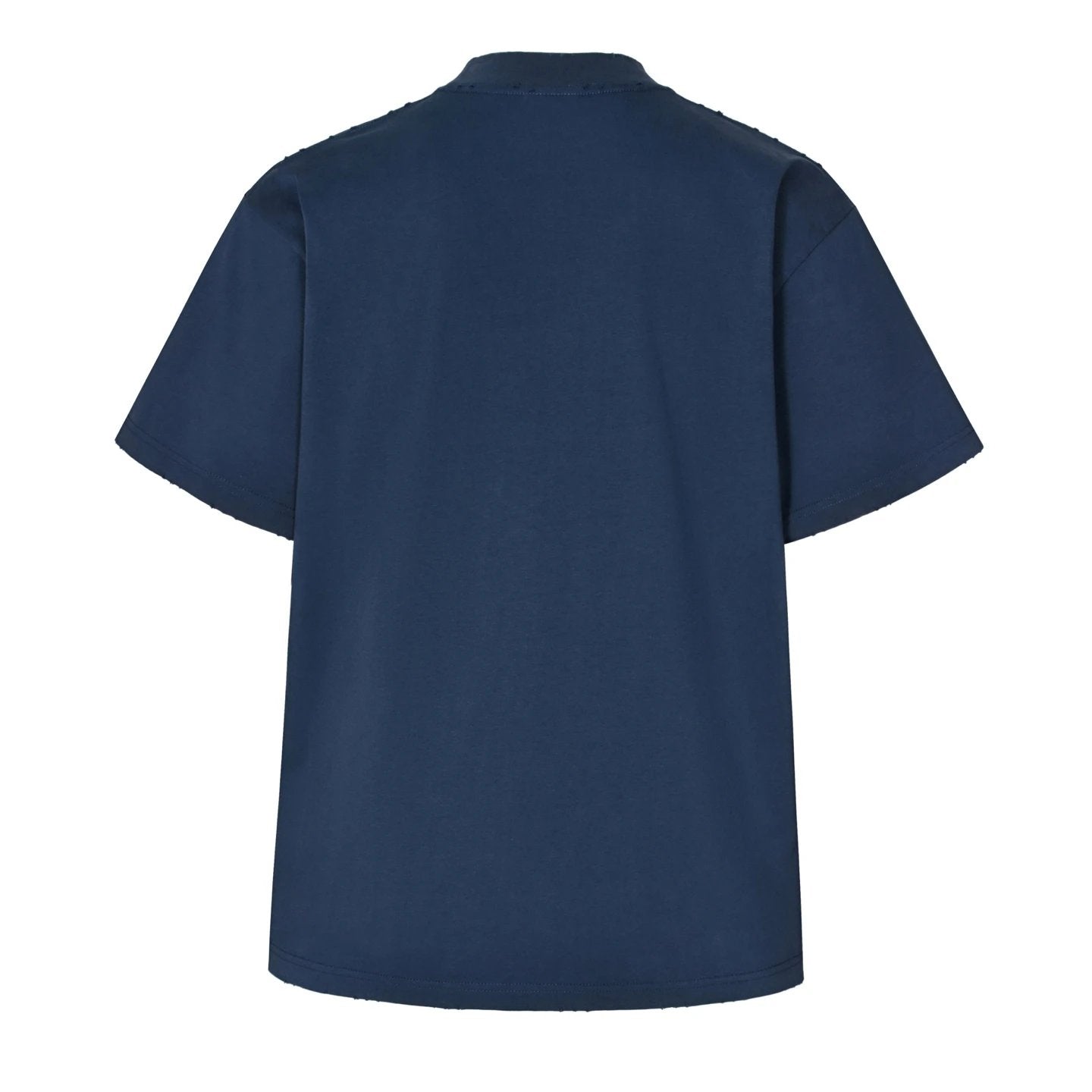 Balenciaga T-shirt Double-breasted B Wheat Spike Embroidery logo round Neck Short Sleeve25ss New Pure Cotton Unisex Style T T-shirt OS Loose Fit Base Shirt Half Sleeve T-Shirt Top Half Sleeve