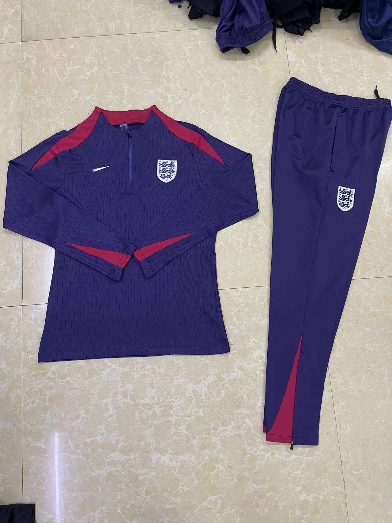 Jersey European and American National Team Football Suit Training Wear High Quality Suit-6101