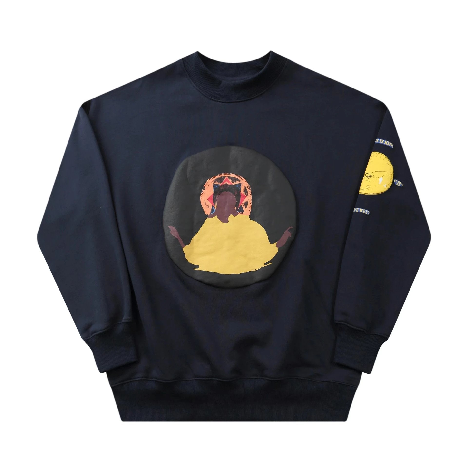 CPFM Hoodie European and American Fashion Brand CPFM Smiley Face Puff Print Joint-Name High Street Loose Fleece-lined Couple Hooded Sweater Hoodie for Men