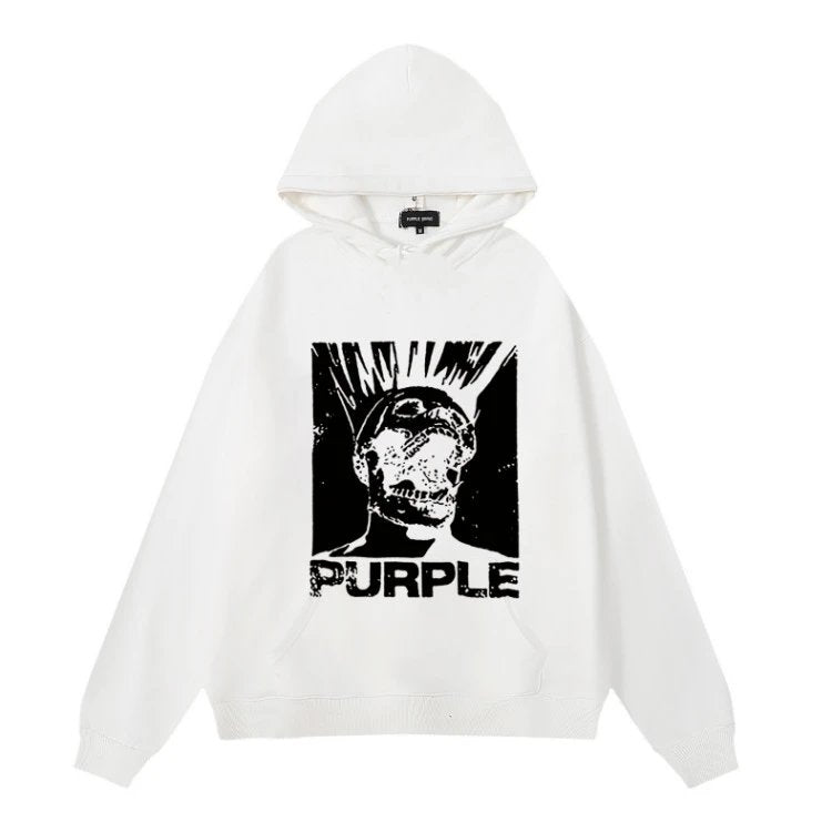 Purple Brand Hoodie Hooded Sweater Fashionablesweatshirt-SQ002
