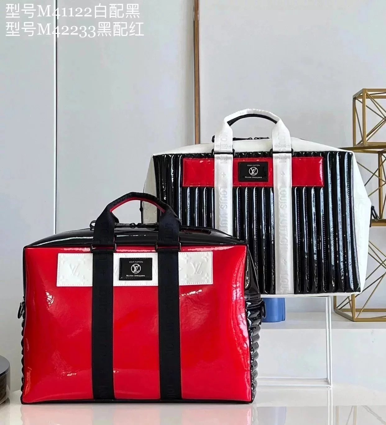 Louis Vuitton LV Travel Bag Top version 2022New NeoPorteDocumentsVoyage Handbag Briefcase Bag Large Capacity Portable Shoulder Messenger Bag Men's Bag Travel Bag M41122M42233