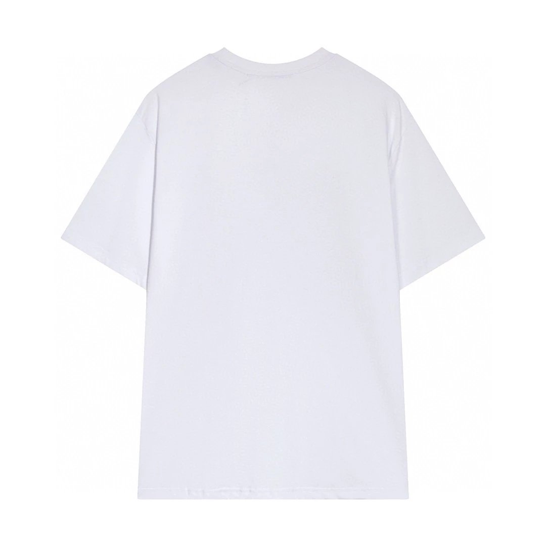 Alexander Wang T-shirt Top Version Printing Counter Same Style Pure Cotton Summer Men's and Women's Same Style Fashionable Loose All-Matching2024New Short Sleeve T T-shirt
